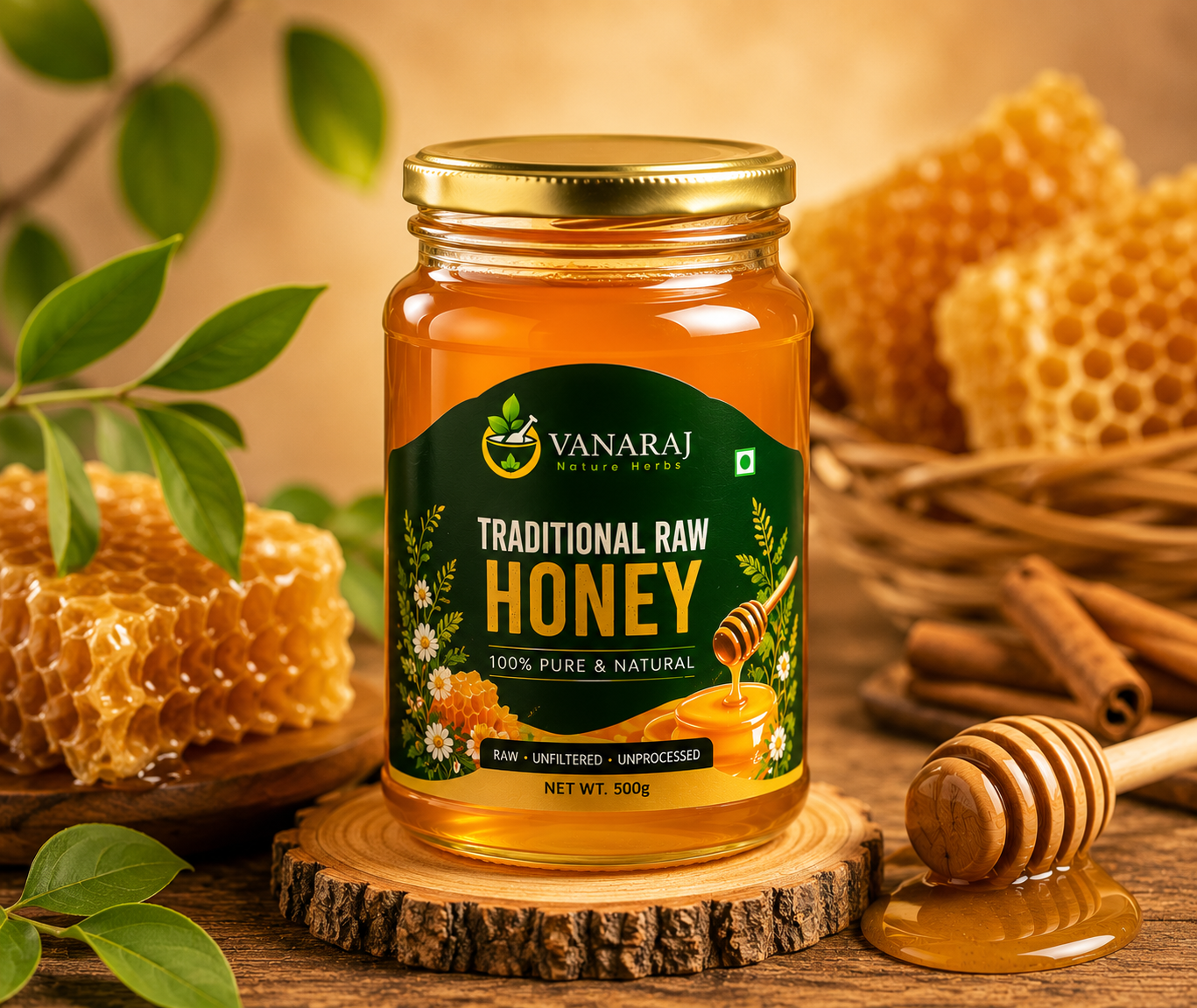 Vanaraj Traditional Raw Honey